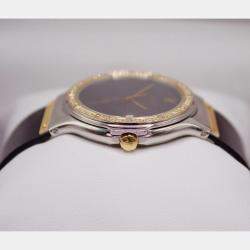 Hublot Black Customised Diamond Stainless Steel Classic Depose Quartz Women's Wristwatch 36 mm