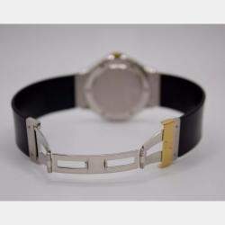 Hublot Black Customised Diamond Stainless Steel Classic Depose Quartz Women's Wristwatch 36 mm