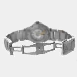 Hublot Navy Blue Titanium Classic Fusion 585.NX.7170.NX Automatic Women's Wristwatch 33 mm