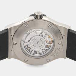 Pre Owned Hublot Classic Fusion 1319506 Automatic Black Titanium Men's Wristwatch 42mm