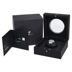 Hublot Black Stainless Steel Rubber Diamonds Big Bang 361.SX.1270.RX.1104 Women's Wristwatch 38 mm