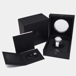 Hublot White Stainless Steel Diamond Rubber Big Bang 342.SE.230.RW.114 Women's Wristwatch 41 mm
