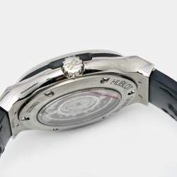 Hublot Grey Titanium Alligator Classic Fusion 565.NX.7071.LR  Women's Wristwatch 38 mm 