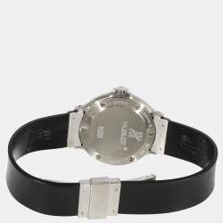 مملوكة مسبقًا Hublot Black Stainless Steel Classic MDM 1391.1 Quartz Women's Wristwatch 28 mm