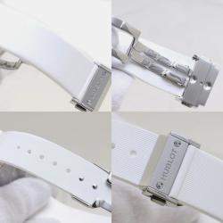 Hublot White Stainless Steel Diamond Big Bang 361.SE.2010.RW.1104 Quartz Women's Wristwatch 38 mm