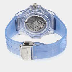 Hublot Grey Sapphire Big Bang 465.JL.4802.RT.1204 Automatic Women's Wristwatch 39 mm