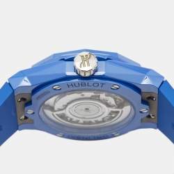 Hublot Blue Ceramic Rubber Classic Fusion Orlinski 550.ES.5100.RX.ORL21 Unisex Wristwatch 40 mm