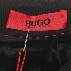 Hugo Boss Black Gabardine Pocket Detail Keluna Dress M