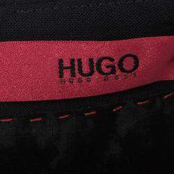 Hugo by Hugo Boss Black Wool Short Sleeve Koletta Dress S