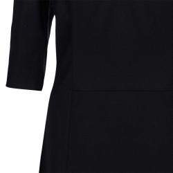 Pre Owned Hugo by Hugo Boss Black Wool Dress L