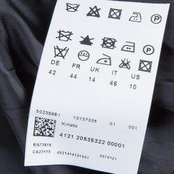 Pre Owned Hugo by Hugo Boss Black Wool Dress L