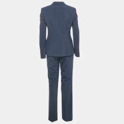 Hugo Boss Navy Blue Wool Julea Suit Set S