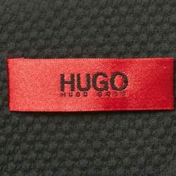 Pre Owned Hugo Boss Black Jacquard Top S