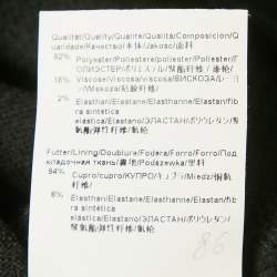 Pre Owned Hugo Boss Black Jacquard Top S