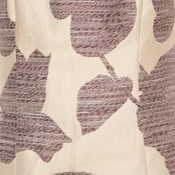 مملوكة مسبقًا فستان هوغو بوس بيج / بورجوندي بحمالات صغيرة ميني بحياكة متوسط