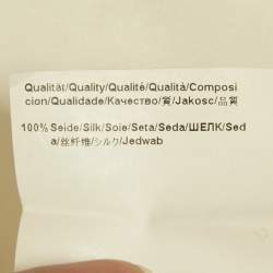 Pre Owned Hugo Boss Ivory Silk Pin Tucks Silk Rossita Blouse S