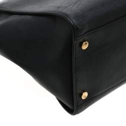 Pre Owned Hugo Boss Black Leather Maika Tote