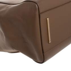 Hugo Boss Brown Leather Romy Top Handle Bag