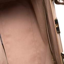 Hugo Boss Brown Leather Romy Top Handle Bag