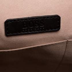 Hugo Boss Brown Leather Romy Top Handle Bag
