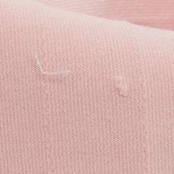 مملوكة مسبقًا Hunza G Pink Stretch Knit Nile Mini Dress One Size 