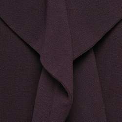 INGIE Paris Purple Wool Long Coat M