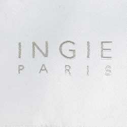 INGIE Paris Black Sequin Embroidered Jersey Bodysuit XL