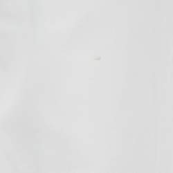 Pre Owned IRO White Cotton Folded Waist Trousers M