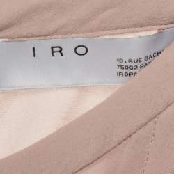 Pre Owned IRO Pink Crepe Nuance Jumpsuit M