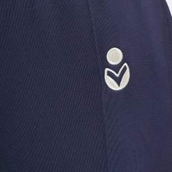 Pre Owned Isabel Marant Etoile Navy Blue Cotton Stretch Inayaki Trousers XS