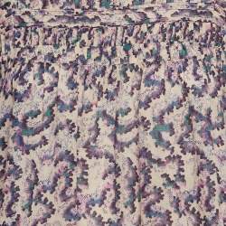 Isabel Marant Etoile Multicolor Printed Cotton Ruffled Ilayona Top M