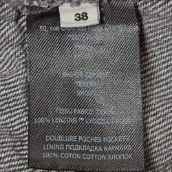 Pre Owned Isabel Marant Etoile Grey Washed Denim Teresa Shorts M