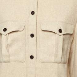 Isabel Marant Etoile Beige Wool Blend Shirt L