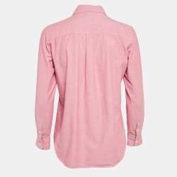 Isabel Marant Etoile Pink Cotton Long Sleeve Shirt S