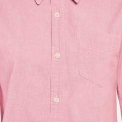 Isabel Marant Etoile Pink Cotton Long Sleeve Shirt S