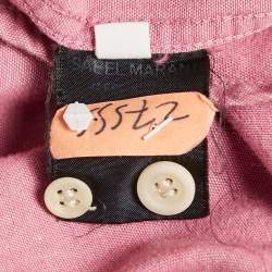 Isabel Marant Etoile Pink Cotton Long Sleeve Shirt S
