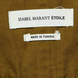 Isabel Marant Etoile Green Cotton Tapered Trousers XL  