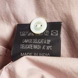 Isabel Marant Etoile Mauve Cotton Frilled Blouse L