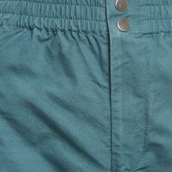 Isabel Marant Etoile Blue Cotton Nemes Elasticated Waist Pants XS