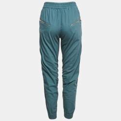 Isabel Marant Etoile Blue Cotton Nemes Elasticated Waist Pants XS