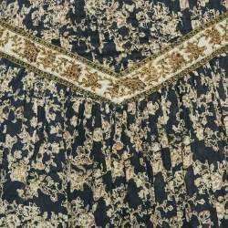 Isabel Marant Etoile Blue Floral Print Cotton Vega Mini Skirt XS