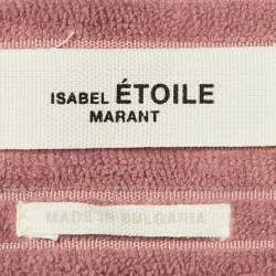 Isabel Marant Étoile Pink Corduroy Oversized Dexo Shirt S