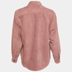 Isabel Marant Étoile Pink Corduroy Oversized Dexo Shirt S