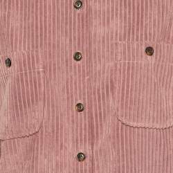 Isabel Marant Étoile Pink Corduroy Oversized Dexo Shirt S