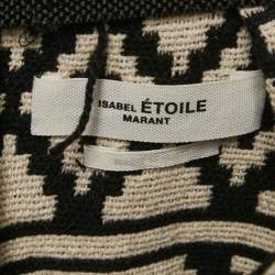 Pre Owned Isabel Marant Etoile Black Jacquard  Jiloa Mini skirt M