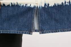 Isabel Marant Etoile Blue Tie-Dye Denim Skirt S