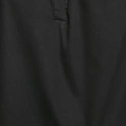 Pre Owned Isabel Marant Etoile Black Gabardine Oversized Blouse M