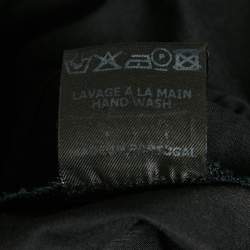 Pre Owned Isabel Marant Etoile Black Gabardine Oversized Blouse M