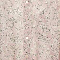 Isabel Marant Etoile Purple Floral Print Cotton Loose Fit Shirt M