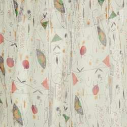 Isabel Marant Etoile White Printed Silk Erell Top S